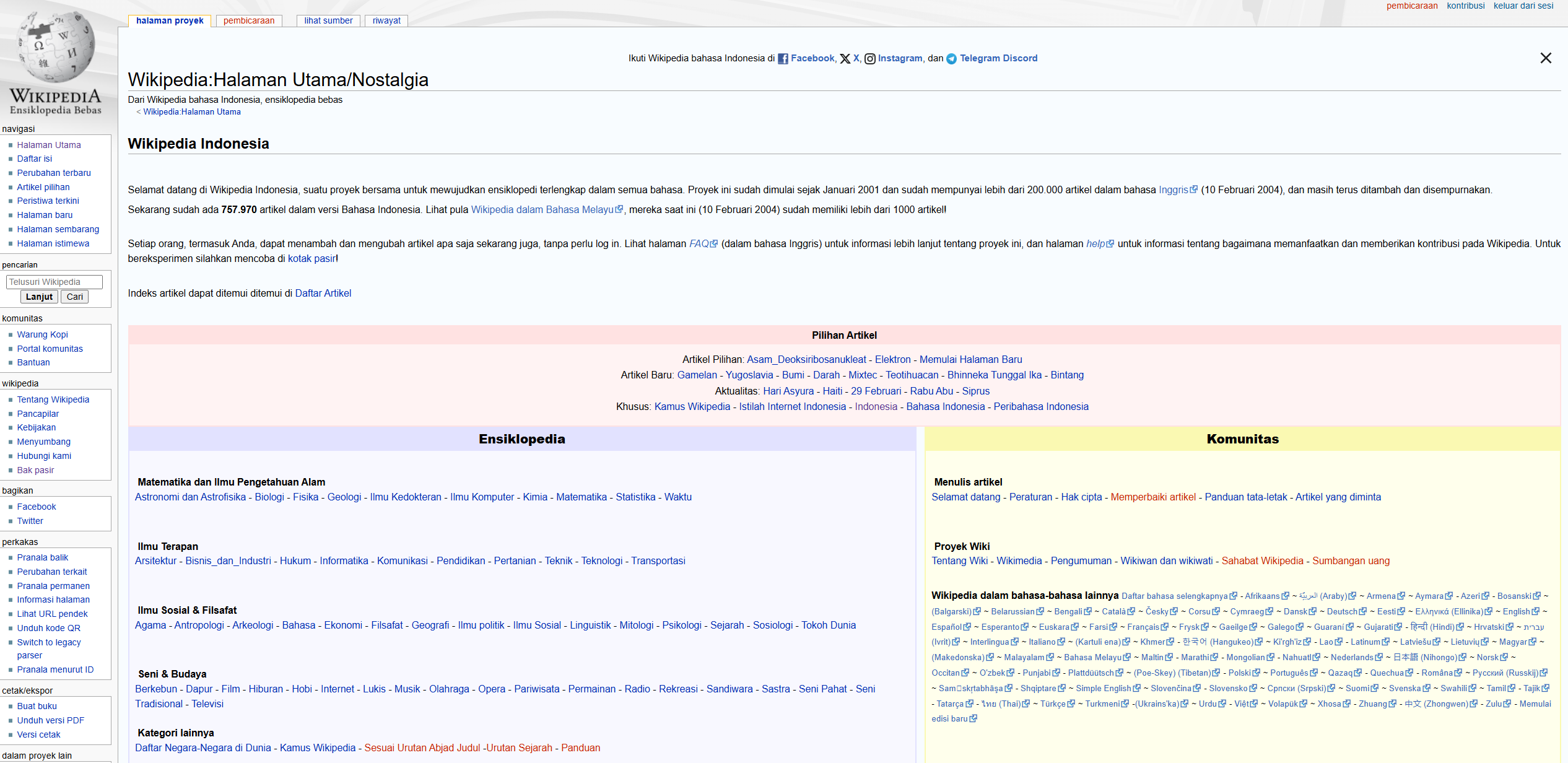 Wikipedia 2010
